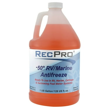 RecPro Ready to Use RV Antifreeze, -50 Degree Fahrenheit Protection, 1 Gal