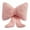 Pink, variant on Soft Furry Bow Throw Pillows 14 x 10 Inch Cute Bowknot Plush Pillow Home Decor Stuffed Bow Lumbar Pillow for Bed Couch Living Room Decor (Pink)