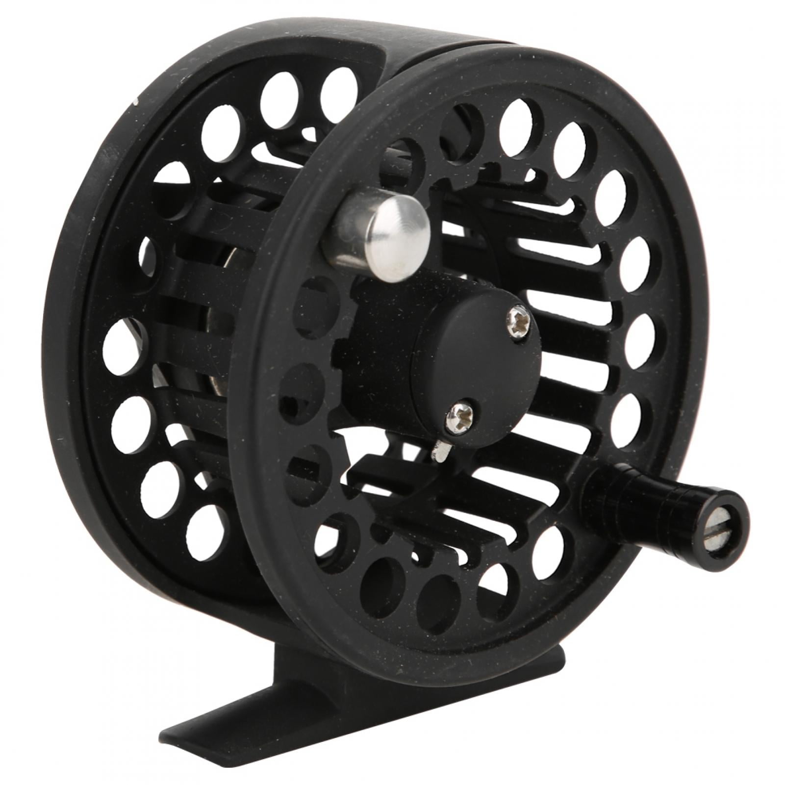 Premium All Metal Fly Fishing Reel Pressure Casting Gapless Bearing Wire Line Wheel Tackle Ambidextrous Left Right Hand Retrieve Size 3/4 (3.54 in / 9 cm)