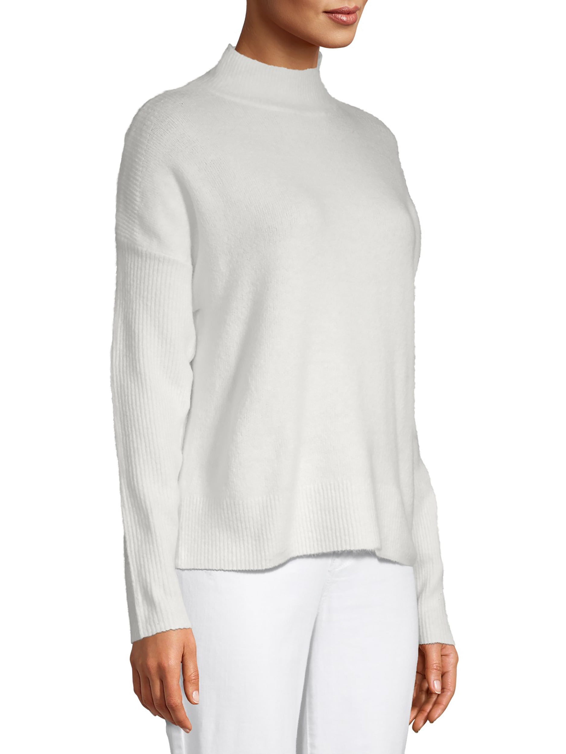 Time and Tru Women's Drop Shoulder Mock 