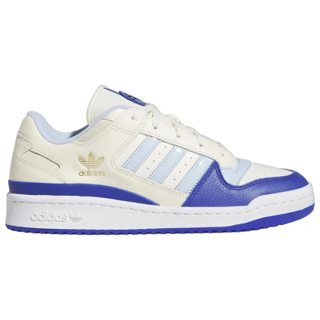 NWOB MEN'S Adi-das FORUM LOW CLASSIC RETRO IF7815 CREAM WHITE / LUCID BLUE SZ 11