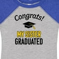 thumbnail image 4 of Inktastic Congrats My Sister Graduated with Cap Boys or Girls Baby Bodysuit, 4 of 5