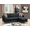 Black, variant on Ucloveria Polyfiber Sectional Sofa Reversible Chaise Couch Pillows Modular Sectionals Living Room Furniture
