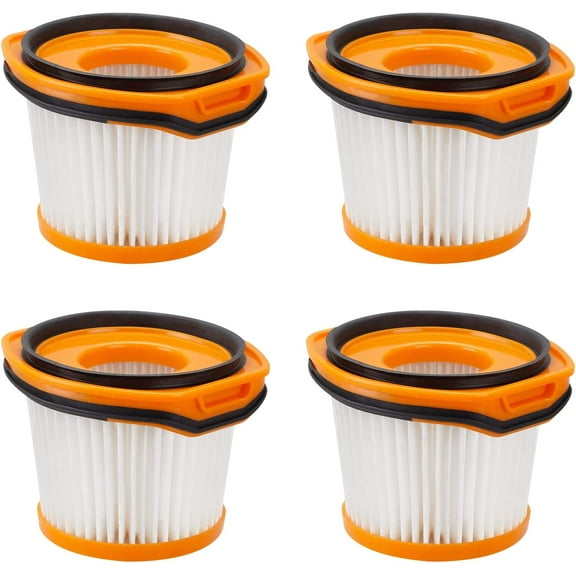 VACUSHOP 4 Packs Replacement Filters for Shark WANDVAC WS640 WS630 WS640AE WS632RGBRN WS632GNBRN WS632 WS632PKBRN Cordless Vacuum Cleaner Accessories