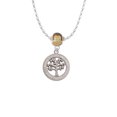 thumbnail image 2 of Delight Jewelry Stainless Steel Trust in the Lord Tree of Life - Mia Monkey Charm Necklace, 2 of 4