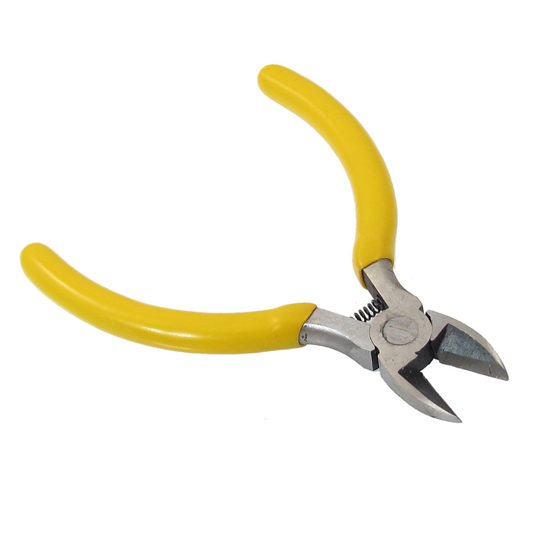 Unique Bargains 4.5" Length Metal Diagonal Cutting Pliers Wire Cutter Tool Yellow