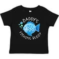 thumbnail image 3 of Inktastic Daddy's Fishing Buddy with Cute Blue Fish Boys or Girls Baby T-Shirt, 3 of 5