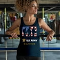 thumbnail image 4 of US Army Be All You Can Be Women's Tank Top American Flag Military Veteran DD 214 Patriotic Armed Forces Licensed, 4 of 7