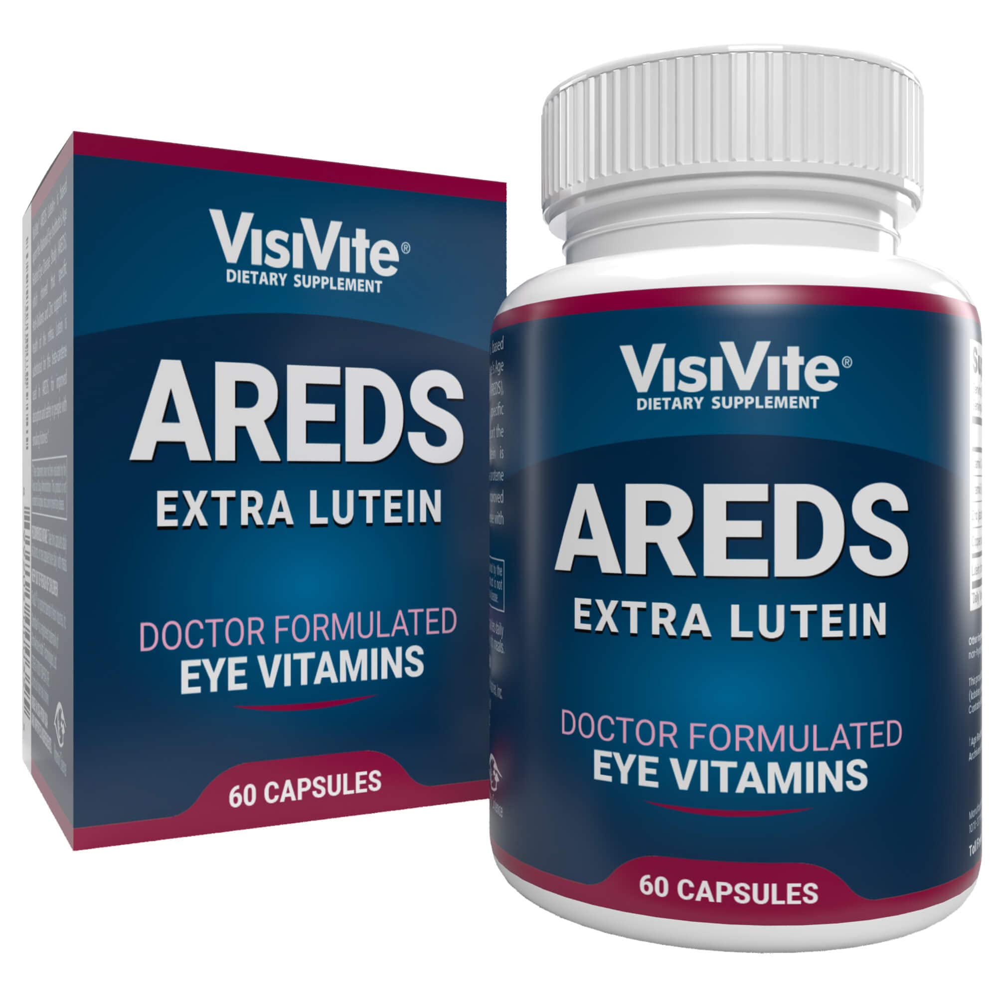 Visivite AREDS Lutein Plus Eye Vitamins Lutein Vitamins for Eyes Lutein for Eye Health
