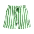 thumbnail image 6 of BUIGTTKLOP Shorts for Women Drawstring High Waisted Casual Shorts Rolled up Hem Wide Leg Summer Shorts with Pockets, 6 of 8