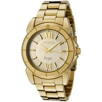 INVICTA Angel Watch 21384, Gold-Plated Stainless Steel, Quartz
