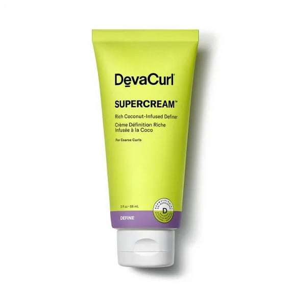 DevaCurl Supercream Hair Curl Cream Travel, Hair Cream, 3 oz