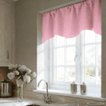 thumbnail image 2 of Dezytech Blackout Valance Curtains, Thermal Insulated Short Valance with Rod Pocket, 52x18 Inch - Light Filtering Semi Sheer Linen for Kitchen, Bathroom, Living Room & Bedroom Windows, 2 of 5