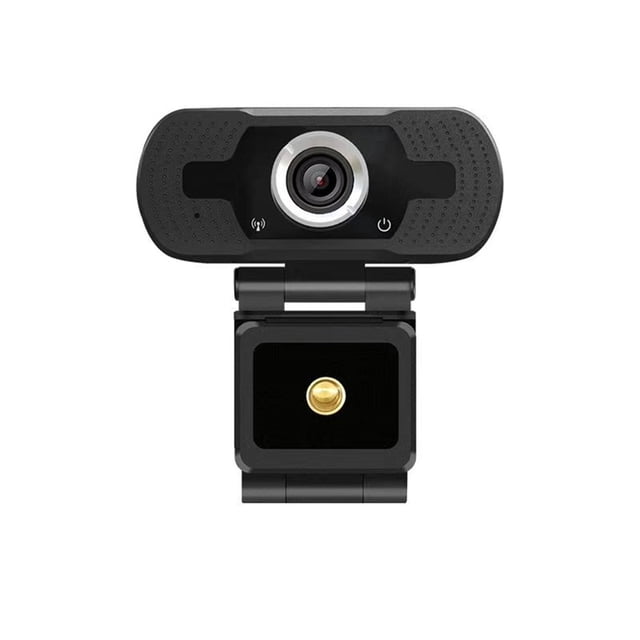1080P HD Webcam Potable USB 2.0 Digital Computer Camera with Noise Cancelling Microphone for Laptops Desktop Computers
