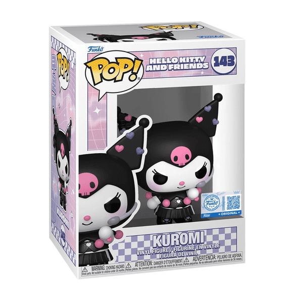 Hello Kitty and Friends Kuromi K-Pop Funko Pop! Vinyl Figure #143 - Entertainment Earth