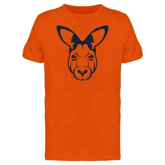 Hipster Face Grunge Kangaroo Tee Men's -Image by Shutterstock