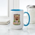 thumbnail image 4 of CafePress - Easter Egg Cookies Yorkie Large Mug - 15 oz Ceramic Large White Novelty Mug, 4 of 4