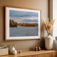 thumbnail image 4 of Lake Marburg Islands - Hanover Pennsylvania Photography Autumn Lake Landscape Scenic Nature Water Woodland Oak Framed Wall Art Print 16 x 24 inches, 4 of 6