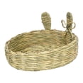 thumbnail image 1 of Cama para gatos, cesta, nido, paja tejida, casa para dormir para mascotas, juguetes interactivos, alfombrillas para rascar, rascador para gatos de , círculo completo, 1 of 8