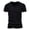 A-Black850, variant on Mens V Neck Slub Knit Tee Fitted Short Sleeve V Neck Pullover Top Breathable Casual Daily Tees