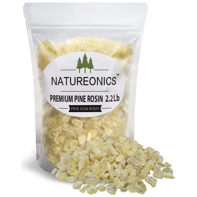 Resina de colofonia natural de pino Natureonics 1 kg