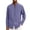 Purple, variant on GUZOM Mens Long Sleeve Linen Shirt, Cotton Linen Blend Relaxed Fit Button Up with Mandarin Collar for Men, Breathable Casual Summer & Resort Top, White,Size L