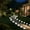 White, variant on Solar Crystal Globe Pathway Lights 30LEDS Waterproof Outdoor Garden Pilot Light String For Lawn Party Wedding Christmas Decor