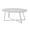 White 314, variant on Traditional Ornate Detailing Dark Cherry Finish Wood End Table with Claw Feet, 22W x 21D x 20H, Nesting Side Table for Living Room, Bedroom, Brown