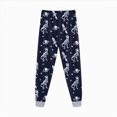 thumbnail image 4 of TOWED22 Infant Baby Boy Clothes 2-Piece Long Sleeve Crew Neck Sweatshirt Tops Casual Pocket Joggers Pants Cartoon Outfits Toddler Clothing Set(Black,3-4 Y), 4 of 8