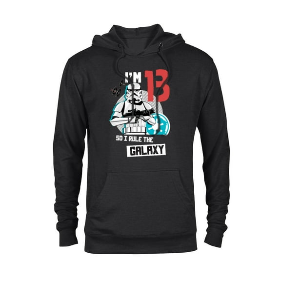 Star Wars Stormtrooper I’m 13 Birthday - Pullover Hoodie for Adults - Customized-Black