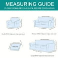 thumbnail image 4 of Contemporary & Stretchable Sofa Cover Set, 2-4pc Elastic Slipcover, T-cushion Protector Machine-Washable for Home Decor, 4 of 4