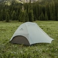 thumbnail image 2 of Naturehike, Ultralight Hiking Tent, 2 person Backpacking Camping Tent, Waterproof & Windproof, 15D Ultra-light Silicon Coated Fabric, Double Door Design, For Camping/Hiking/Backpacking., 2 of 23