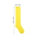 thumbnail image 2 of Luxshiny Calcetines Altos De Sólidos Color Amarillo Para Mujer Uso Diario Y Eventos, 2 of 6