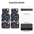 thumbnail image 5 of XMXT Waterproof Floor Mats for Cars, Fantastic Cartoon Universe Universal Fit Auto Carpet Car Mats, Set of 4, 5 of 6