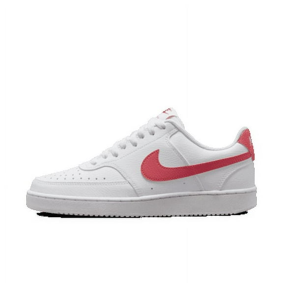 Nike Court Vision Low Women's Shoes Color: White/Volt/Black/Sea Coral Size: 5.5