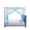 🍒 Blue_New#3663, variant on Net Bed Canopy Polyester Mesh Side Opening Curtain for Bedroom and Outdoor Use