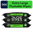 thumbnail image 1 of DUDE Wipes Toallitas desechables, toallitas húmedas XL para uso doméstico, alivio de hierbas, 144 unidades, 1 of 3