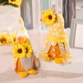 thumbnail image 5 of CSCHome Pretty Autumn Sunflower Gnome Faceless Doll Standing Posture Festival Home Decor 11.4X4.3in, 5 of 5