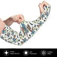 thumbnail image 2 of Honeii Funny Excavator Print Cooling Sleeves for Sun Protection, Ice Silk Arm Sleeves with UV Protection, Perfect for Outdoor Sports, Golf, Cycling, Running,Fishing, 2 of 7