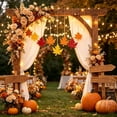 thumbnail image 5 of 8 Pack 3.74×3.94in Fall Felt Maple Leaf Ornaments, Double-Layer Soft Felt Hanging Pendants, Reusable Autumn Harvest Decor for Thanksgiving Party, Home Indoor Outdoor Decoration, 5 of 6
