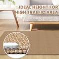 thumbnail image 6 of Glattice Runner Rug 2x6 Boho Washable Runner for Hallway Cotton Rubber Backed Kitchen Runner Braided Indoor Floor Carpet Runners for Entryway/Hallway/Kitchen/Bedroom, Orange/Tan/Brown, 6 of 9