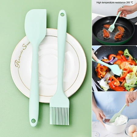 

Ludlz Grill Brush High Temperature Resistance Split Type Barbecue Brush Silicone Oil Brush Cake Baking Tool for Bakery