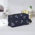 thumbnail image 6 of Uemuo Anchors Pattern Portable Toiletry Bags with Handle, Waterproof travel Make up Bags for Women, Large Capacity Travel Cosmetic Bags, 6 of 9