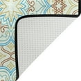 thumbnail image 4 of Coolnut Lightweight Carpet Mats, 5'3" x 4' Area Soft Rugs, Floor Mat Rug Home Decoration for Kids Room Living Room, 63"x 48" Floral Pattern Flourish, 4 of 6