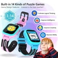 thumbnail image 6 of Kids Smart Watch Girls Watches Toys for 3-12 Year Old, Kids Watches with 14 Games Dual Camera Pedometer Music Alarm Flashlight, Gift for Kids Girls Boys(Pink), 6 of 7