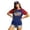 Dark Blue, variant on Canada 2026 Soccer Shirts for Women Mexico Shirts Soccer Graphic Jerseys Brazil USA Football Soccer V Neck Tops