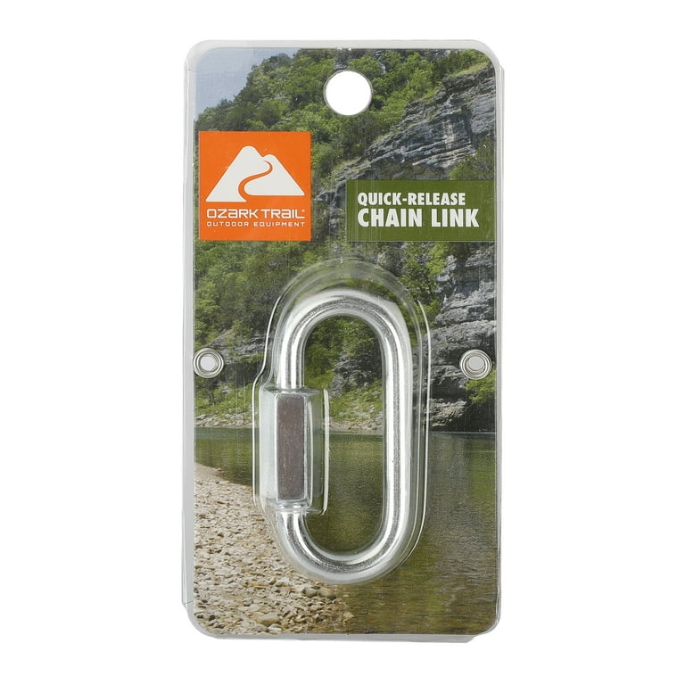 Ozark Trail Quick-Release Chain Link, Zinc Plated Steel, Model
