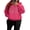 Rose Red, variant on Women Zip up Jacket Rhinestone Spider Web Print Hoodies Long Sleeve Aesthetic Sweatshirt for Fall Streetwear