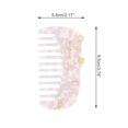 thumbnail image 2 of Unique Bargains 1 Pc Women Durable Cute Cat Comb Pink Acetate Sheet, 2 of 6