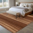 thumbnail image 4 of Large Area Rugs for Living Room Bedroom, Brown Western 6'x9' Rug Washable Carpet Runner Indoor Outdoor, Vintage Farmhouse Wood Barn Door Non Slip Floor Mats Rug for Kitchen, Playroom, 4 of 8